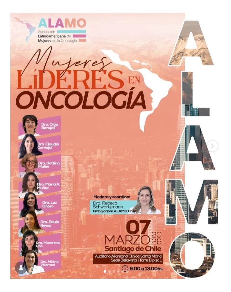 Meeting 2026: Mujeres Líderes en Oncología - ALAMO, Asociación Latinoamericana de Mujeres en Oncología (ALAMO)